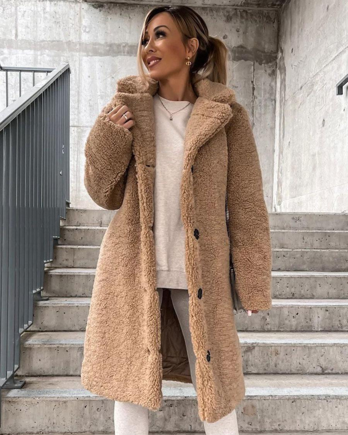 AROA - SUPREME SOFT TEDDY-COAT