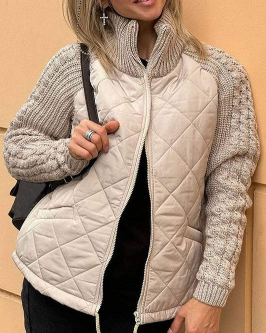 BOILAR - Legere Strickjacke mit Reißverschluss
