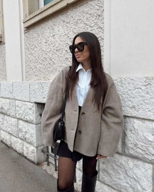 AGNETHA - DESIGNER BLAZER-MANTEL