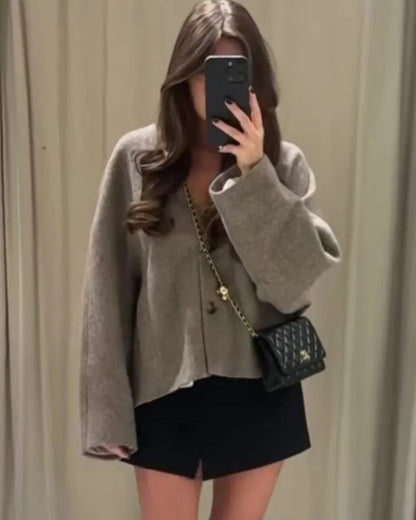 AGNETHA - DESIGNER BLAZER-MANTEL