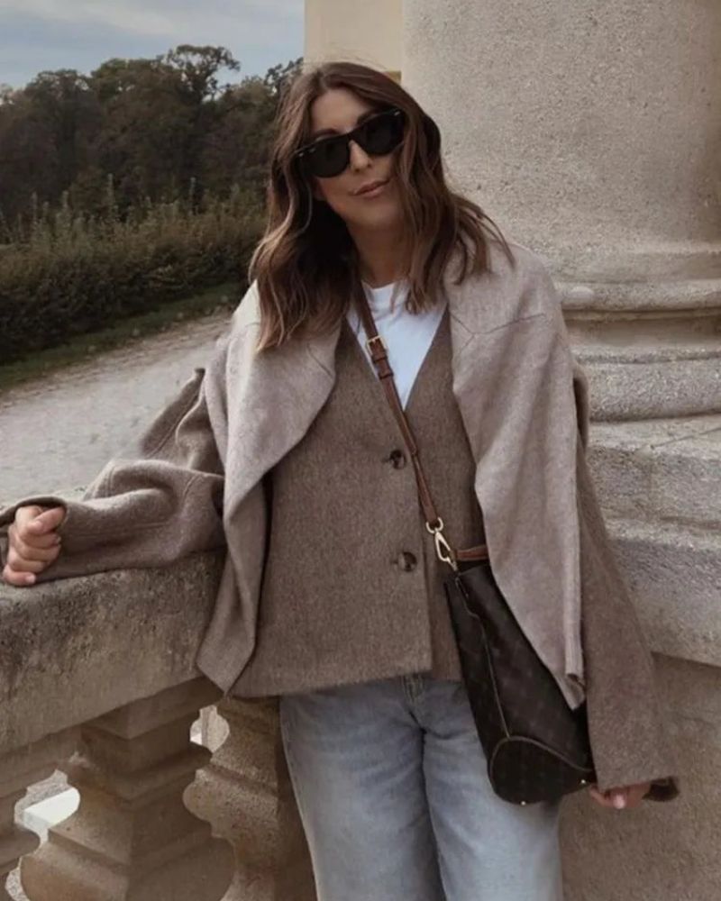 AGNETHA - DESIGNER BLAZER-MANTEL