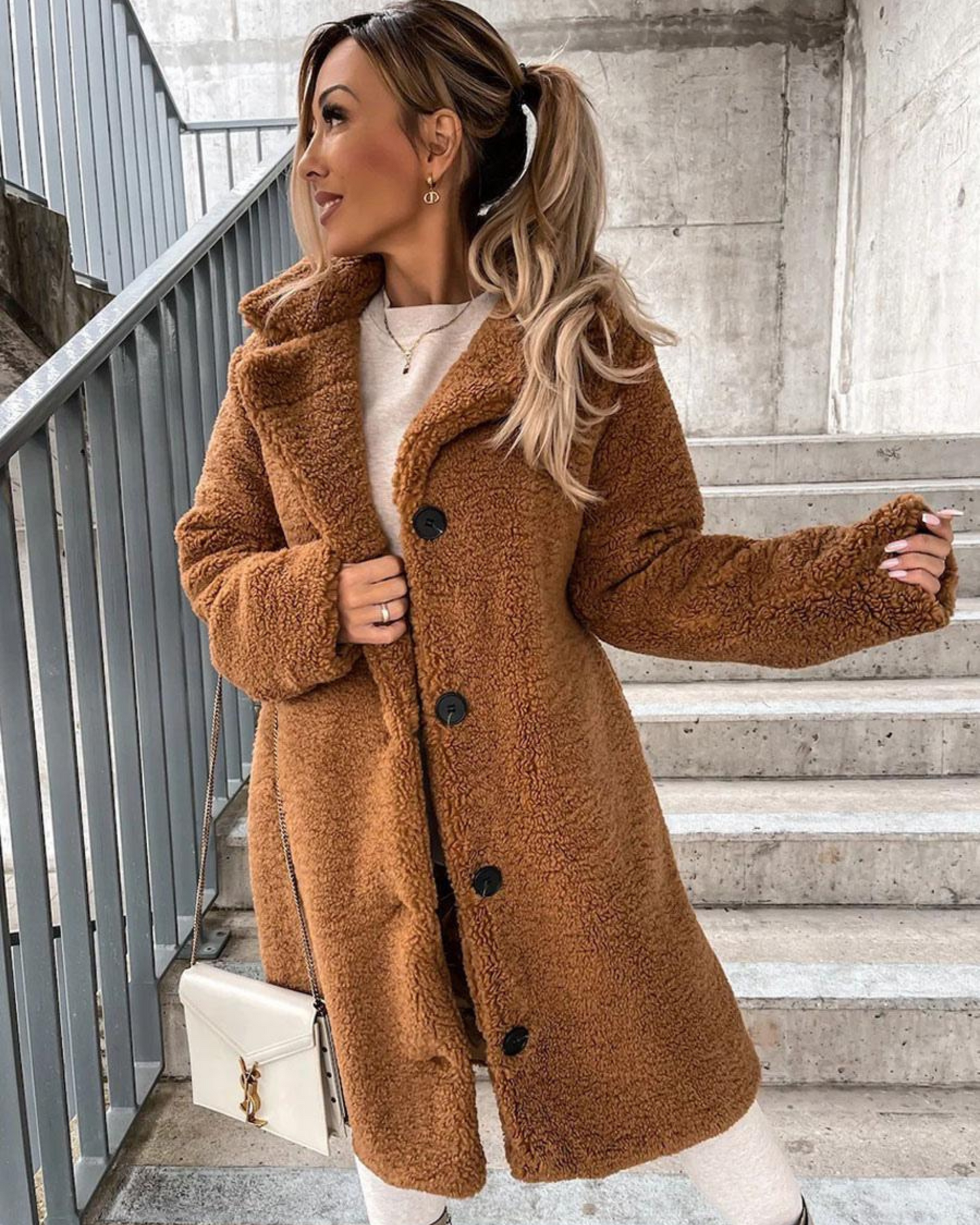 AROA - SUPREME SOFT TEDDY-COAT