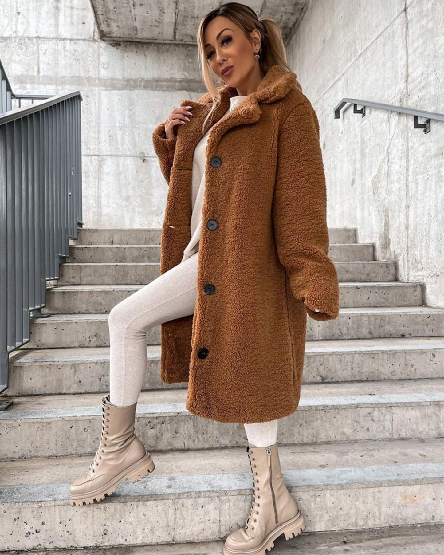 AROA - SUPREME SOFT TEDDY-COAT