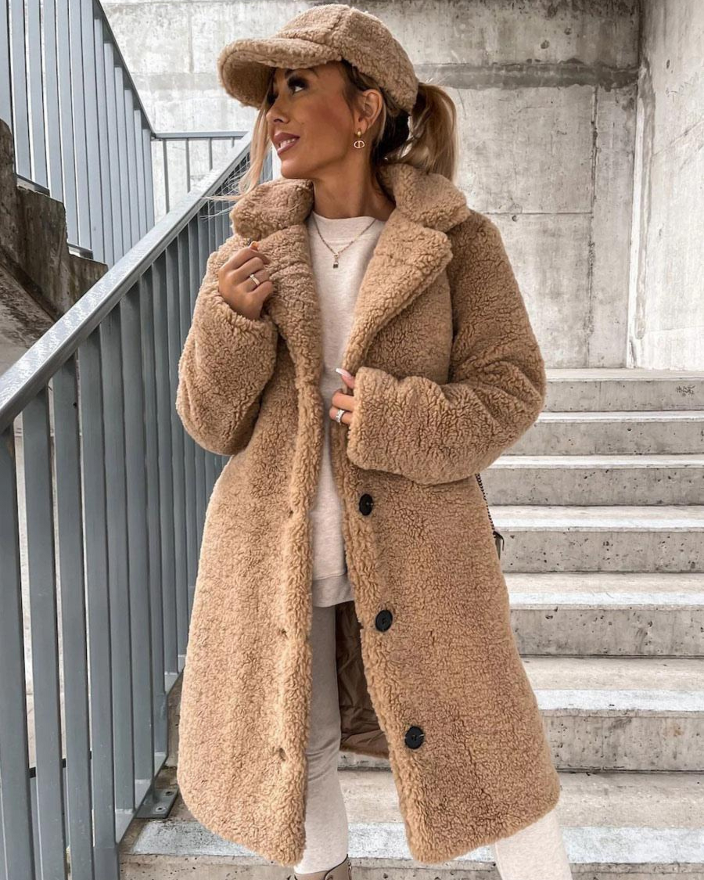 AROA - SUPREME SOFT TEDDY-COAT