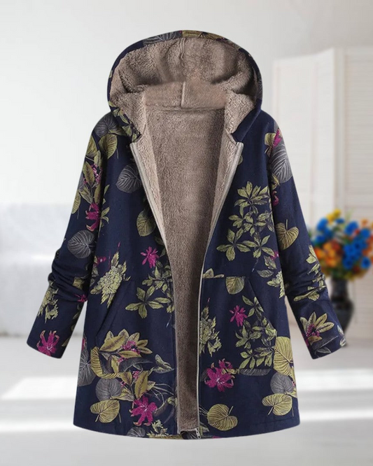 BAIBEL - JACKE MIT BLUMENMUSTER