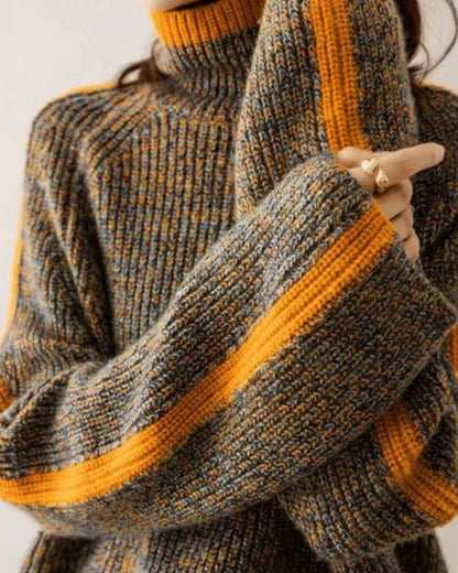 AMEI - STILVOLLER ROLLKRAGENPULLOVER