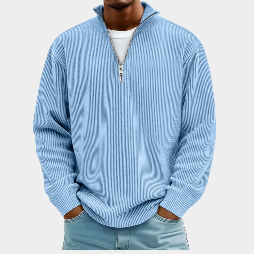 Lennart | Moderner Half-Zip-Pullover