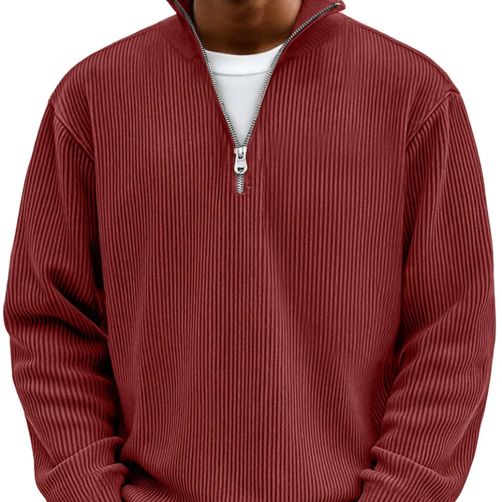 Lennart | Moderner Half-Zip-Pullover