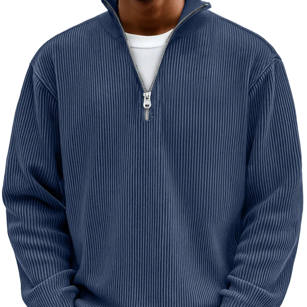 Lennart | Moderner Half-Zip-Pullover