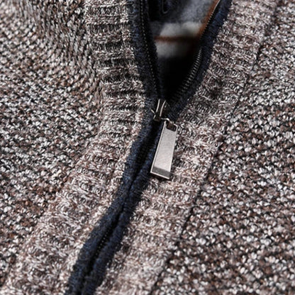 Markus | Herren-Strickjacke mit Reißverschluss