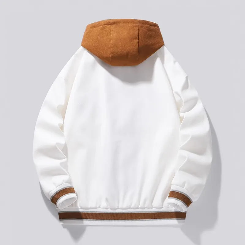 Hochwertige Varsity Baseball Uniform Jacke Herren Herbst Neue Trendmarke All-Match Studenten Kapuzenjacke Übergrößen Mäntel Damen