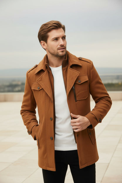 Lorenzo | Eleganter Herrenmantel