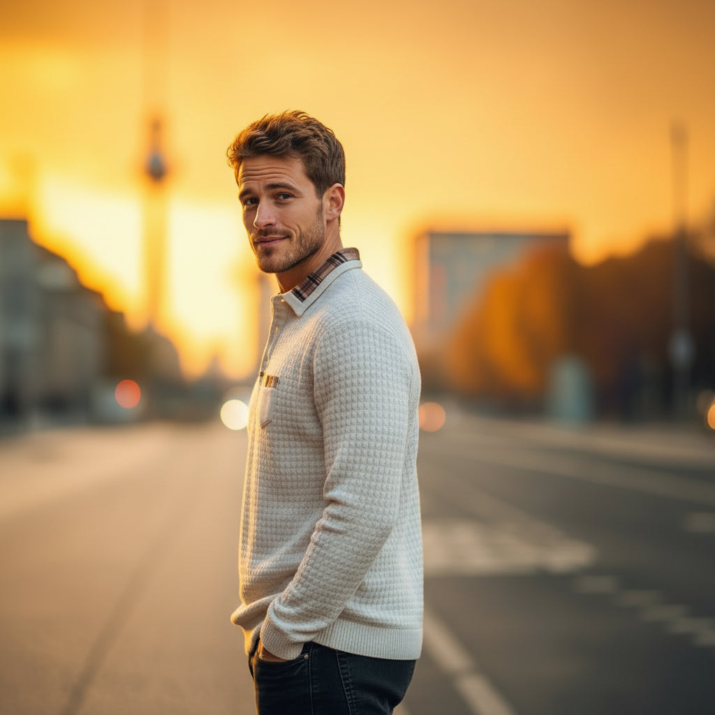 Jannis | Eleganter Herrenpullover
