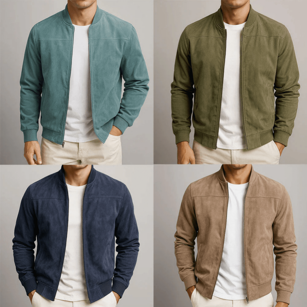 Markus | Wildleder-Bomberjacke